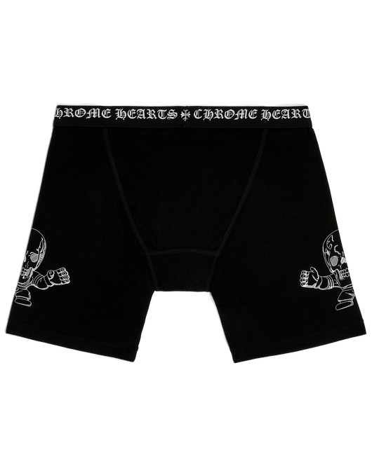 Black FOTI BOXER BRIEF - LONG by Chrome Hearts image number null