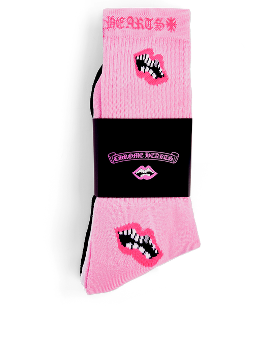 CHROME HEARTS CHOMPER SOCKS 3足セットのピンクのみ CHOMPER SOCKS | Chrome Hearts
