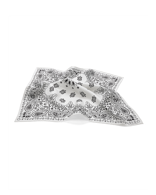  WHITE SILK BANDANA by Chrome Hearts image number null