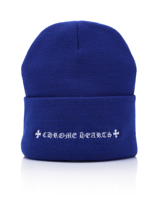  BLUE WATCH CAP by Chrome Hearts image number null