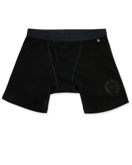 Black BOXER BRIEF - LONG by Chrome Hearts image number null