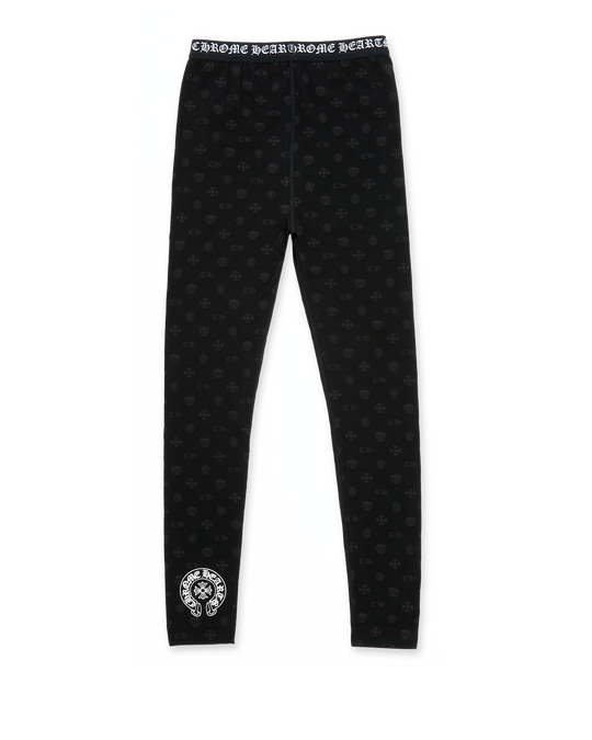 Black LEGGINGS by Chrome Hearts image number null