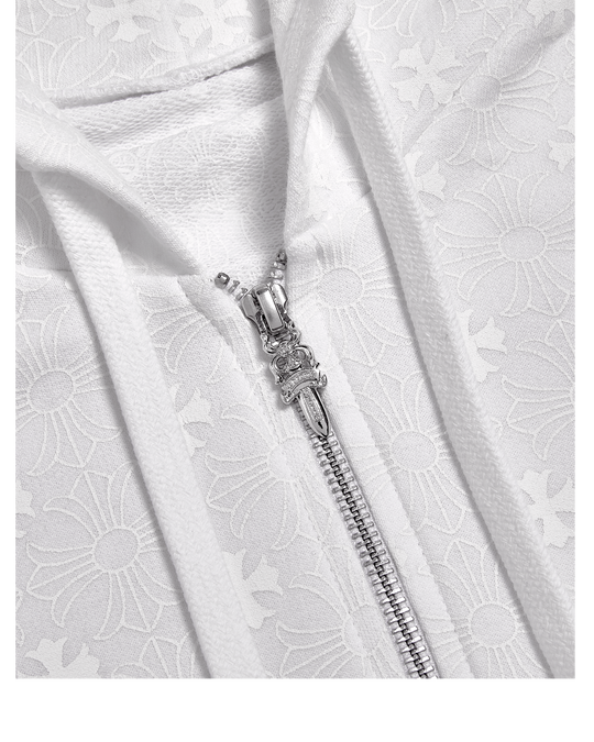  ZIP UP HOODIE by Chrome Hearts image number null