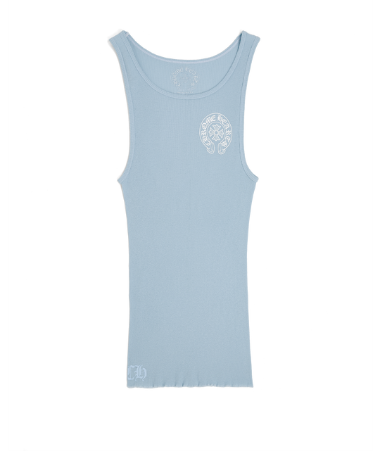 BABY BLUE RIB TANK | Chrome Hearts