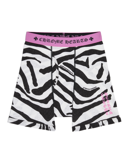 Zebra BOXER BRIEF - CLASSIC RIB by Chrome Hearts image number null