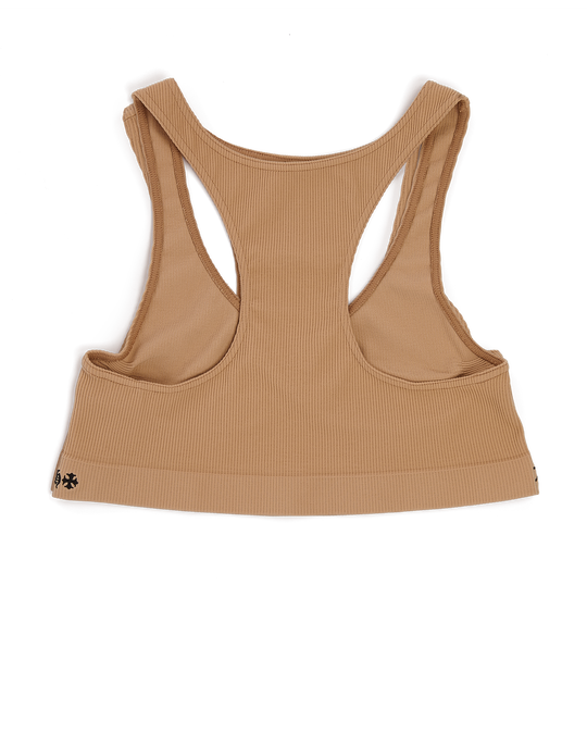  NUDE RIB SPORTS BRA by Chrome Hearts image number null