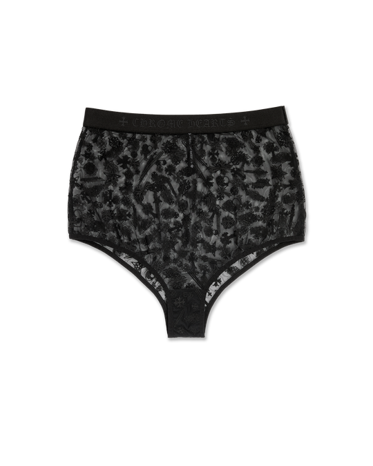 LACE HIGH-WAISTED BRIEF by Chrome Hearts image number null