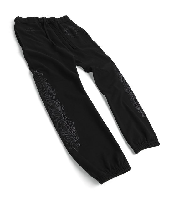  BLACK SWEATPANTS by Chrome Hearts image number null