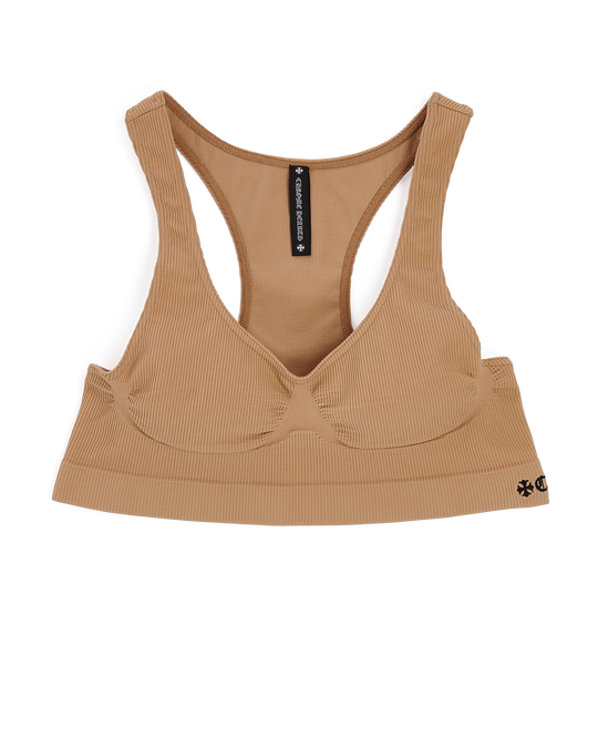  NUDE RIB SPORTS BRA by Chrome Hearts image number null