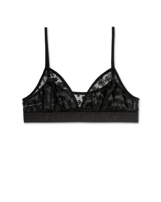  LACE TRIANGLE BRALETTE by Chrome Hearts image number null