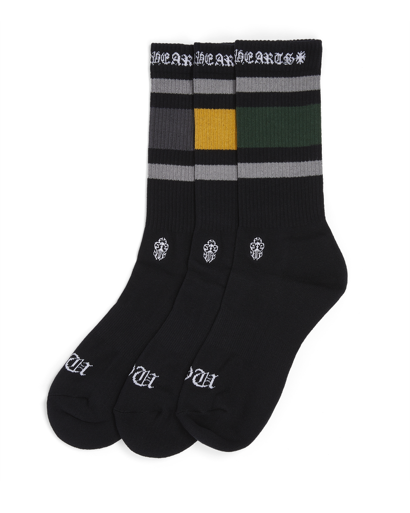 【クロムハーツ】XECUTIVE SOCKS 靴下 ☆2色セット ☆ 男女兼用 CHROME HEARTS SOCKS | Chrome Hearts