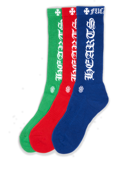CH LOGO SOCKS | Chrome Hearts