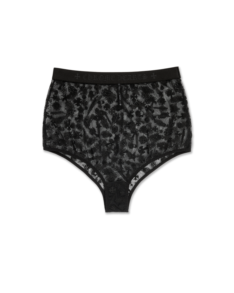 LACE HIGH-WAISTED BRIEF